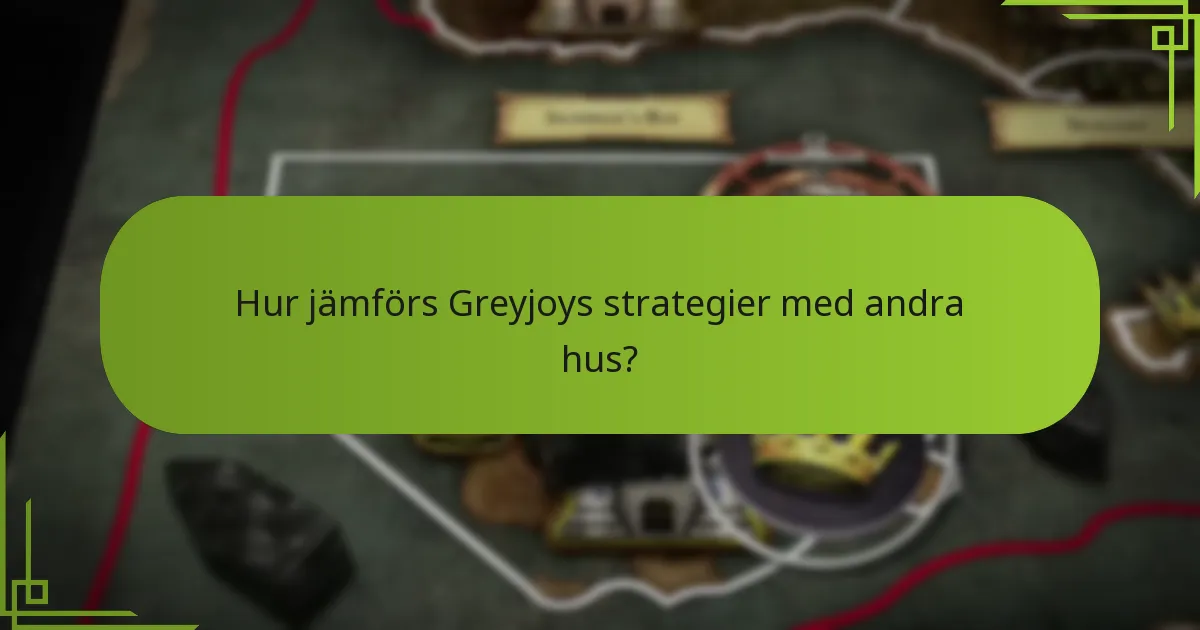 Hur upprätthåller huset Greyjoy kustkontroll?