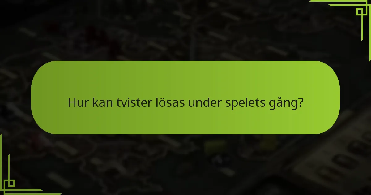 Vilka är vanliga tvister angående reglerna?