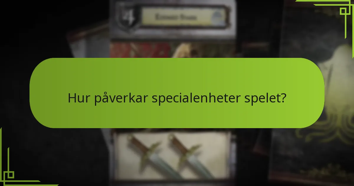 Vilka unika förmågor har specialenheterna?