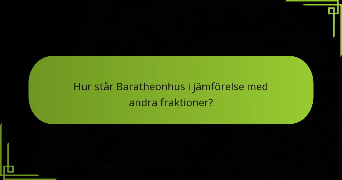 Vilka marina strategier är unika för Baratheonhus?