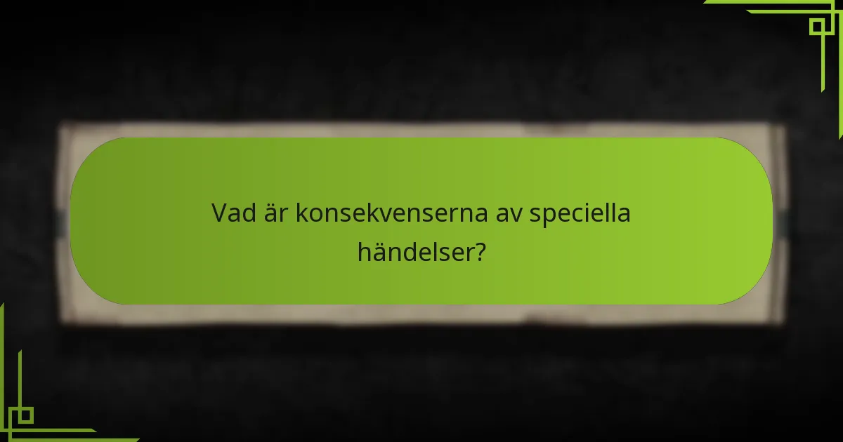 Hur kan spelare strategisera kring speciella händelser?