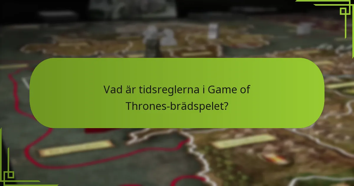 Vilka vanliga tidskonflikter uppstår under spelandet?