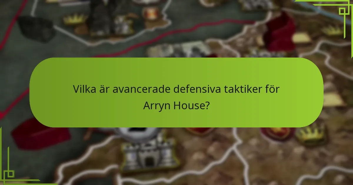 Hur jämför sig Arryn House’s strategi med andra hus?