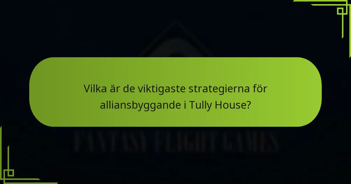 Vilka defensiva taktiker bör spelare i Tully House använda?