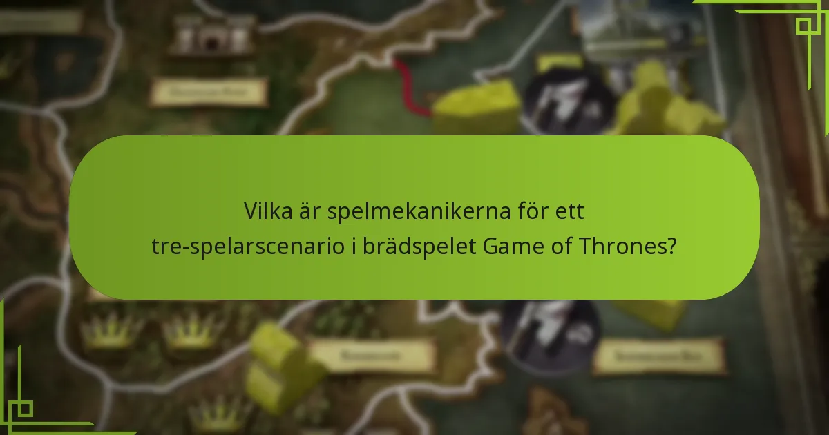 Vilka strategier är effektiva för tre-spelarspelet?